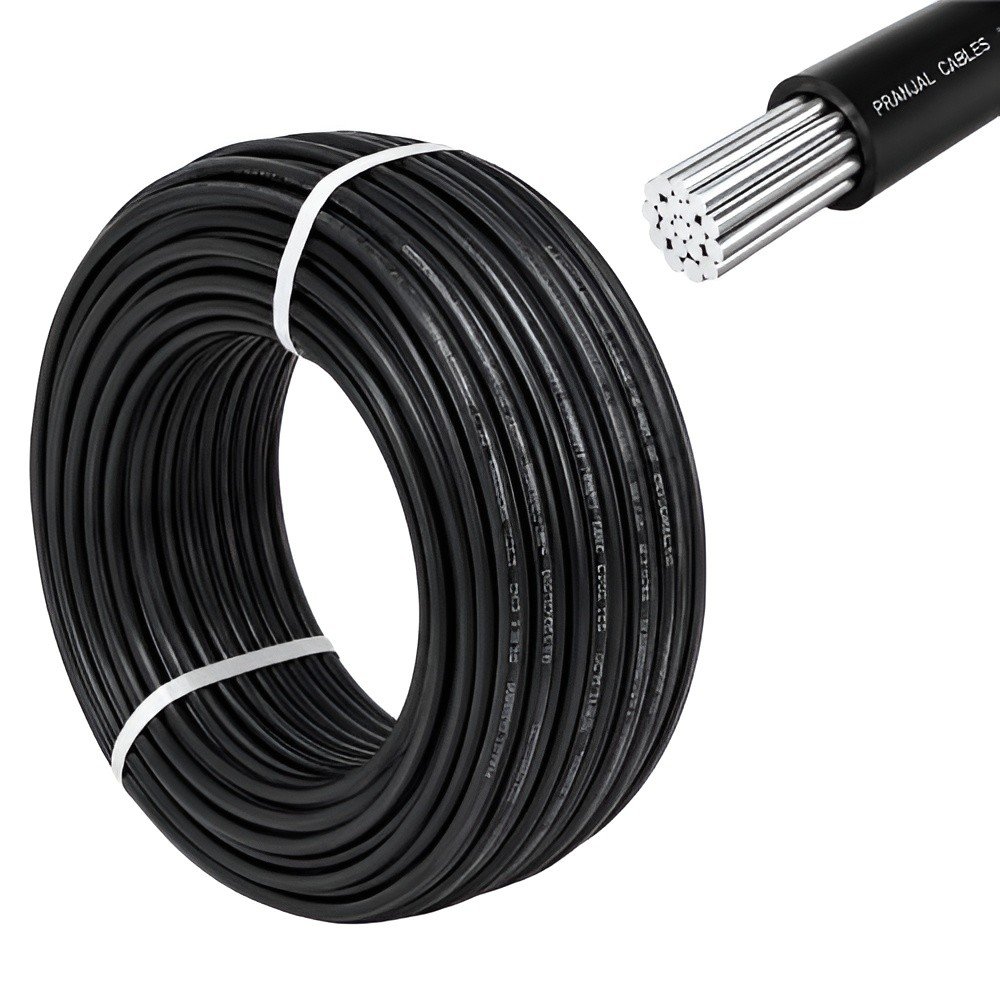 100% Aluminium PVC Insulated Wire – 2 sq. mm | 90 Metres
